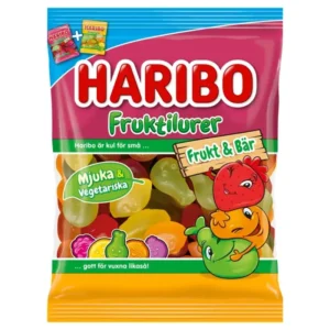 Haribo Fruktilurer Mjuka & Vegetariska - 75 gm