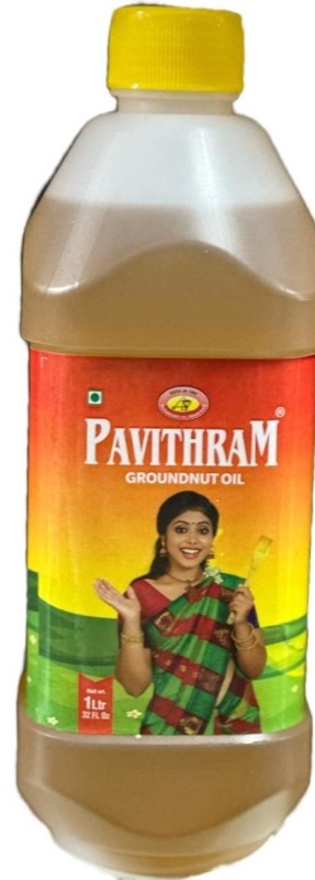 Pavithram Ground nut oil 1 Ltr
