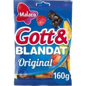 Malaco Gott & Blanda - 160 gm