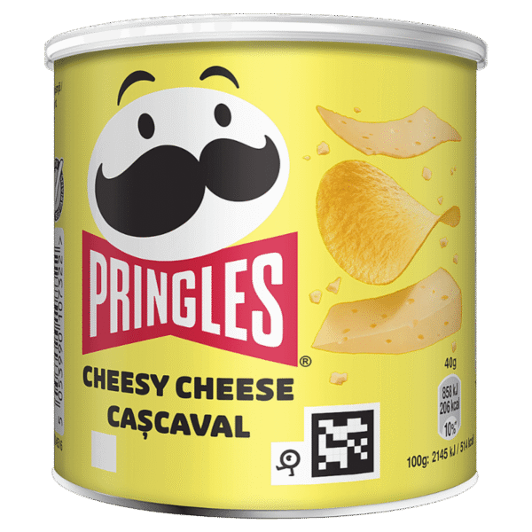 Pringles small cheesy cheese cascaval - 40 gm