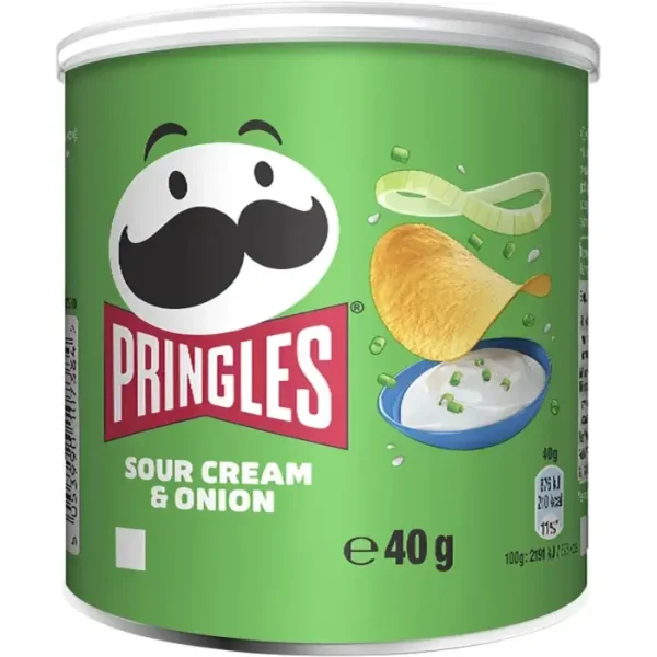 Pringles small sour cream & Onion - 40 gm