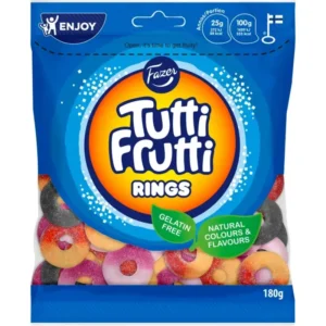 Tutti Frutti Rings - 120 gm
