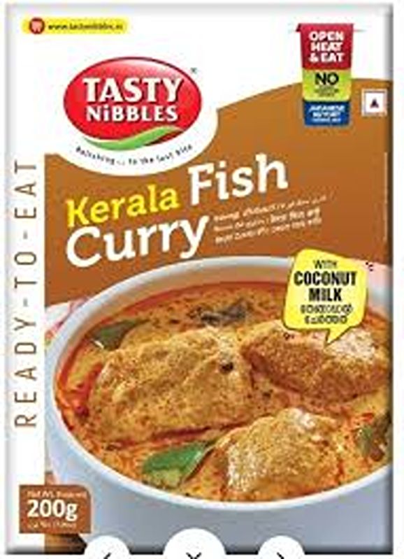 Tasty nibbles Kerala fish curry with coconut milk