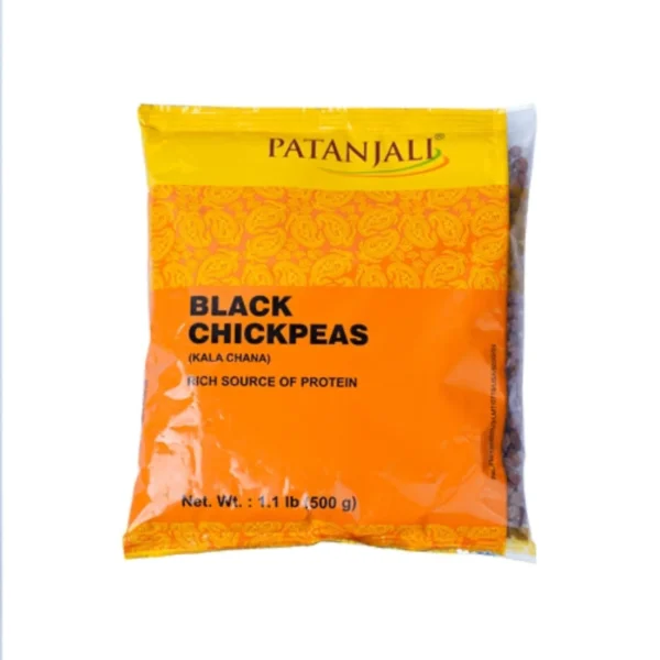 Patanjali Black Chick Peas 500 gm