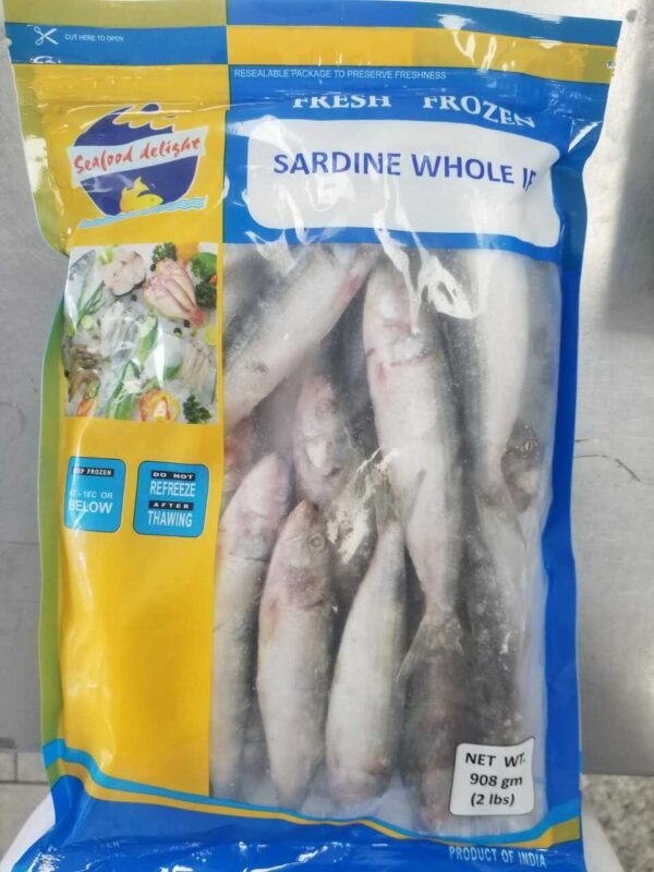 Frozen Daily Delight Sardine Whole 700 gm