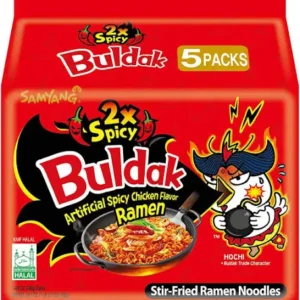 Buldak Hot Chicken Flavour Ramen Noodles