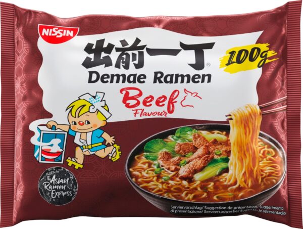 Demae Ramen Beef Noodles