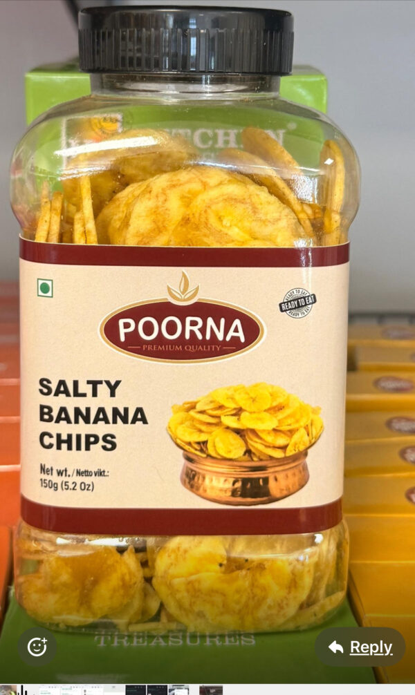 Poorna Banana Chips 150 gm
