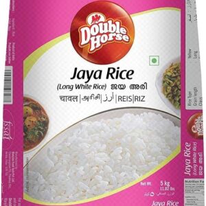 Double Horse Jaya Long White Rice- 5 Kg