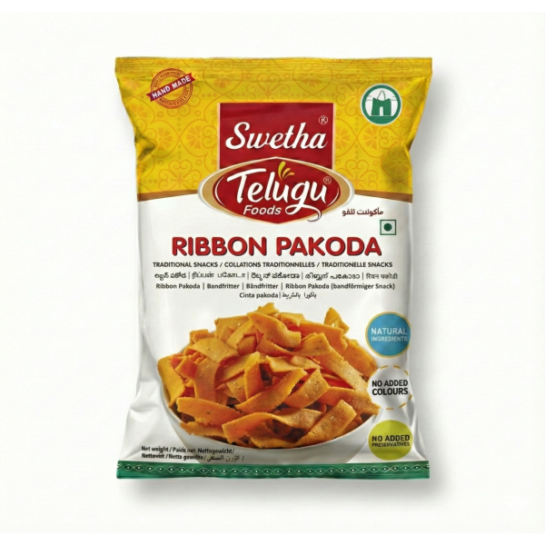 Telugu Foods Ribbon Pakoda- 170 gm