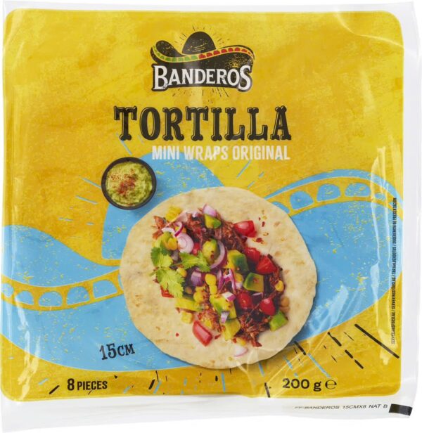 Banderos Tortilla-8 pcs